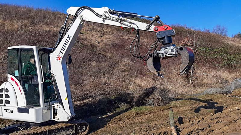 Bagger Terex TC35